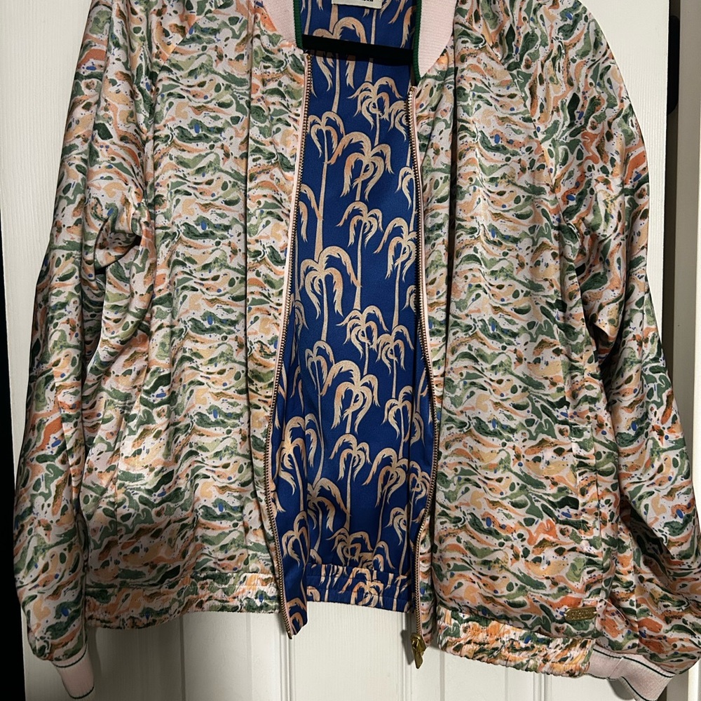Scotch & Soda Colorful Palm Print Jacket